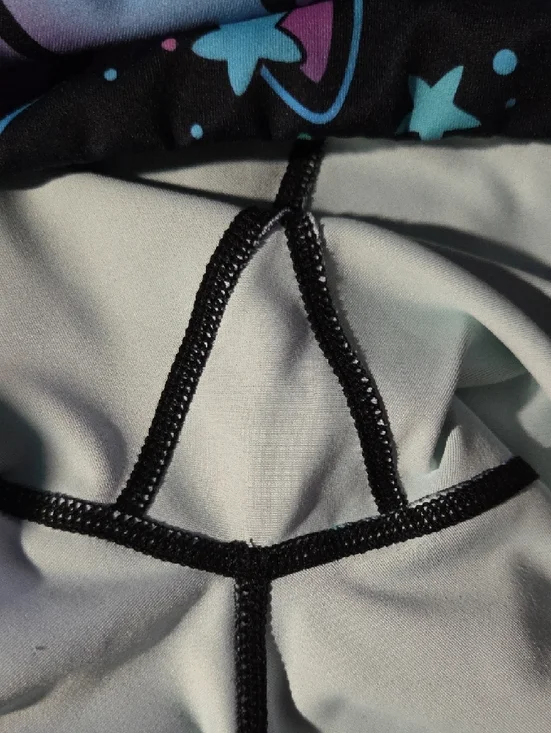 Constantly Varied Gear Full Length Leggings with Skull Cat - Picture 4 of 4